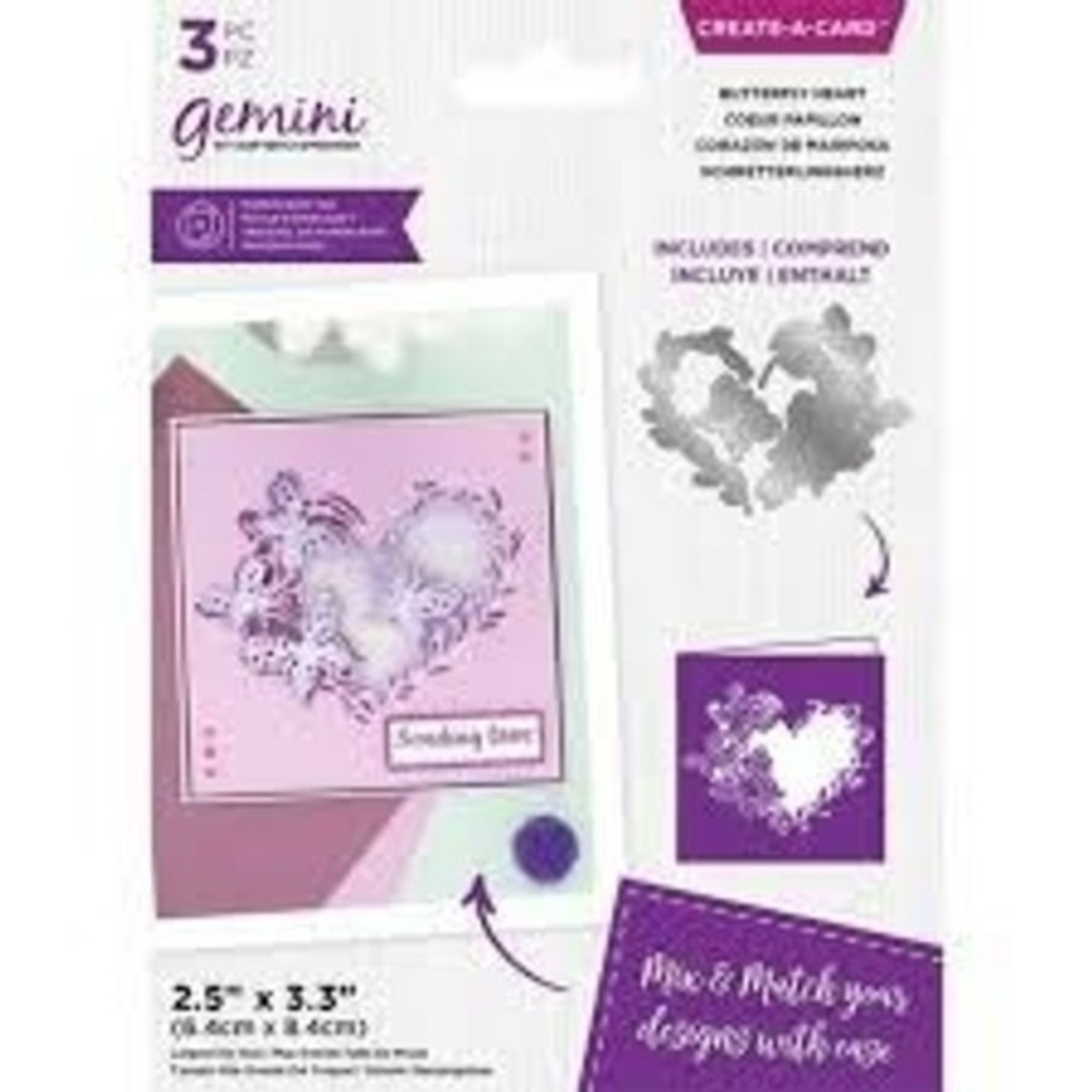 Crafter's Companion Create-a-Card Timeless Beauty Aperture Dies 2 Sets Included! - Picture 3 of 3